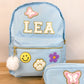 Custom Backpack with Patches for Girls