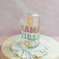 Mama Vibes Glass Cup