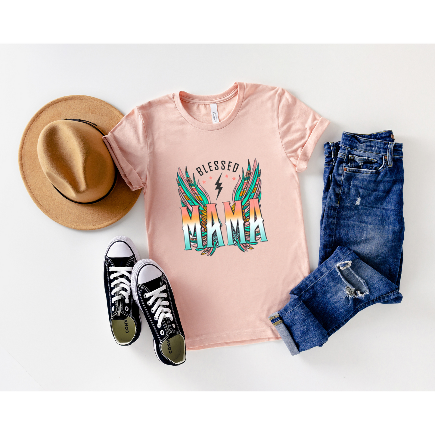 Blessed Mama Matching Shirt (Adult)