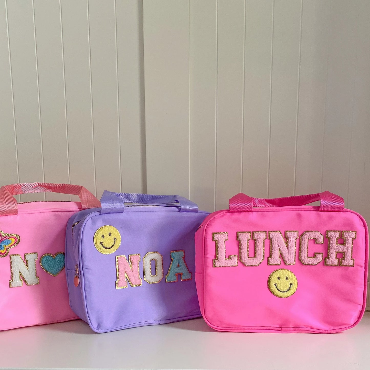 Custom Lunch Box with Patches