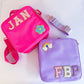 Personalized Lunch Box with Shoulder Strap and Custom Patches