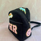 Mia Glitter Patch Custom Backpack Mini